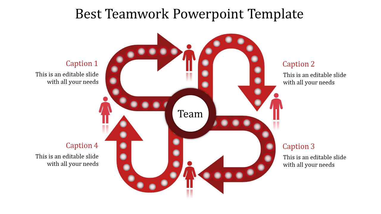 teamwork powerpoint template-Best Teamwork Powerpoint Template-red